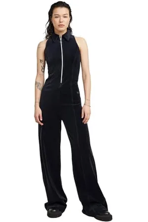 G-Star RAW Aksamitny kombinezon z szerokimi nogawkami, , S