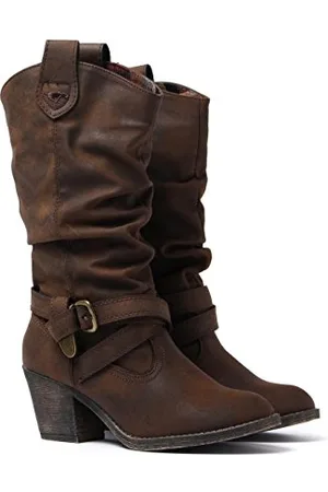Rocket Dog Sidestep damskie czarne buty kowbojskie, , 40 EU