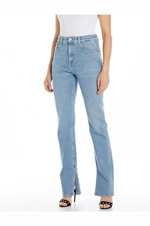 Replay Damskie dżinsy z wysokim stanem Slim Flare Fit Sharljn Slim Flare, , 25W / 30L