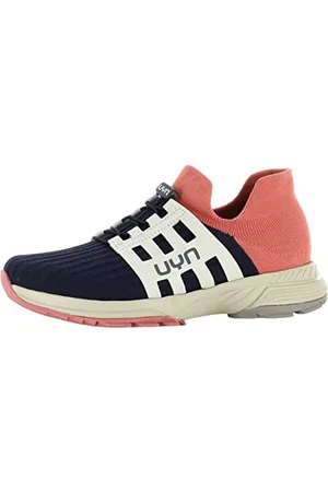 UYN Damskie sneakersy WASHI XC Brown Sole, granatowe/koralowe, 37 EU, , 37 eu