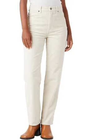 Wrangler Damskie dżinsy Mom Straight, , 26W / 32L