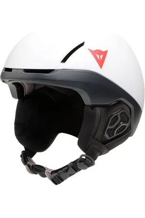 Dainese 204840376-xl-2_8051019429612 Kask narciarski z poliwęglanu, lekki i wytrzymały mieszany, biały czarny, XL-2