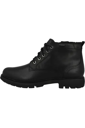 Clarks Premium Męskie buty BatcombeMixGTX Fashion Boot, czarne z podszewką Lea, 8 UK, , 40.5 EU