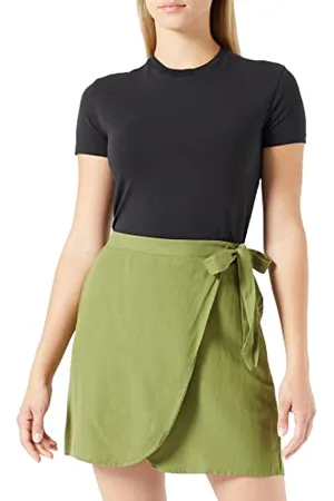 VILA Damska spódnica Viprisilla Hw Short Wrap Skirt Rock, , 36