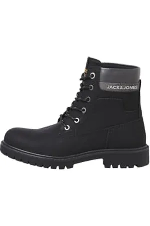 JACK & JONES Jfwfinius Nubuck Boot męskie buty sznurowane PU, , 40 EU