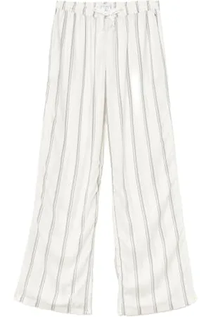 Tommy Hilfiger Damskie spodnie wiskozowe UW0UW05612, spodnie, pomarańczowe, XS, , XS