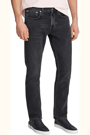 Tommy Hilfiger Męski prosty Denton STR Clark czarny MW0MW37812 prosty, denim, 29W / 36L, , 29W / 36L