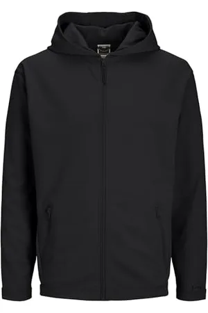 JACK & JONES Jcocloud Sweat Zip Hood Pls bluza męska, , 5XL Duże rozmiary