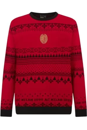 AC Milan Świąteczny sweter bożonarodzeniowy, oficjalny produkt, na Boże Narodzenie