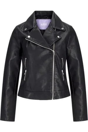 JACK & JONES Damska Jjxx Jxgail Faux Leather Biker Jacket Noos kurtka ze sztucznej skóry, , XL