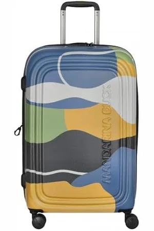 Mandarina Duck Logo Duck + Printed Medium EXP, , onesize, Linea iconica di in polycarbonato
