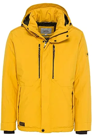 Camel Active Comfort Fit Kurtka Z Długim Rękawem, Odporna Na Działanie Wody I Wiatru, Żółta, , 56