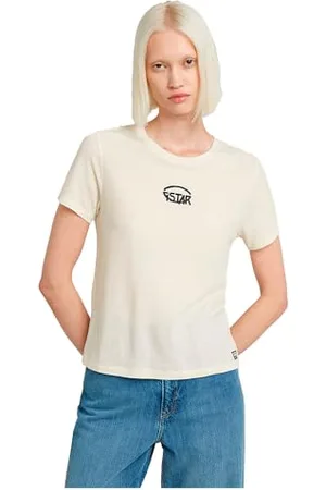 G-Star RAW Small Center Logo Regular Tee, , M
