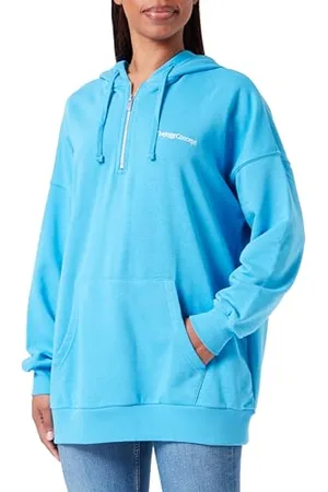 TheJoggConcept Damska bluza z kapturem Jcsafine Halfzip, , XS