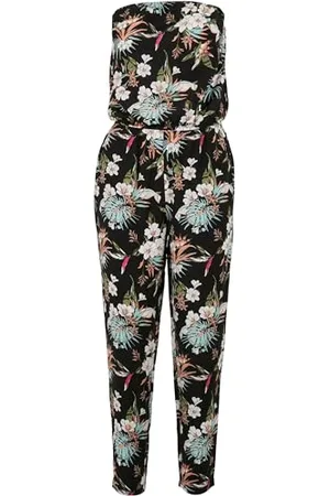 Urban classics Damski kombinezon z wiskozy bandeau, , S