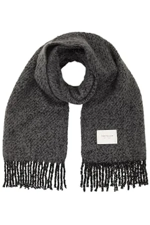 TOM TAILOR 1044049 Szal, 14482-Deep Black, rozmiar uniwersalny, , jeden rozmiar