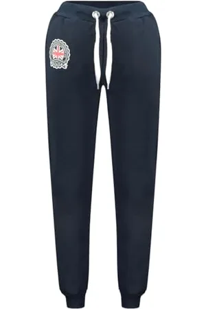 Geographical Norway Manolo Menolo Męskie spodnie do biegania w stylu Manolo - Miękka wygodna odzież sportowa - Męska odzież sportowa z bawełny - Jesień, Zima, Wiosna, Lato (Navy XL), , XL