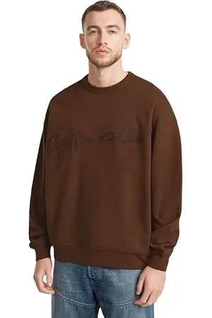 G-Star RAW Chenille G-Script Loose r Sweat, , S