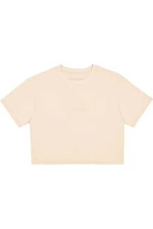 Champion Legacy C-Tech W (117481) - Fine Stretch Jersey Tonal Logo Boxy SS Crewneck T-Shirt, , S C-Tech Kobiety FW24, , S