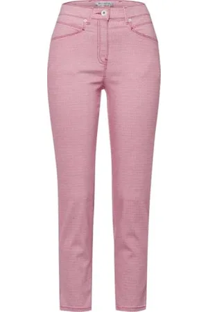 Brax By Brax Luca 6/8 Denim Minimal Print, , 32W / 32L