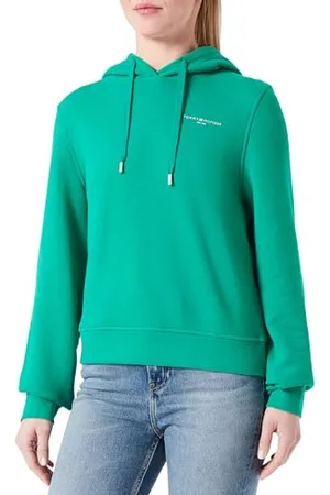 Tommy Hilfiger Damska bluza z kapturem z logo, , L