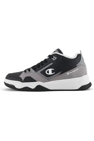 Champion Overtime Mid, Trampki Męskie, Czarny/Szary (KK001), 42.5 EU, , 42.5 EU
