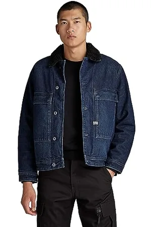G-Star Utility Flap Pocket Sherpa Denim Jacket S