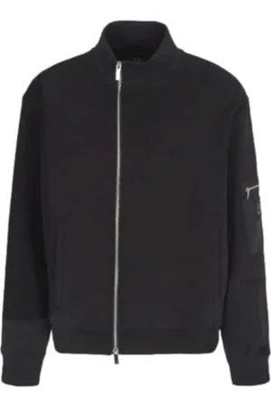 Armani Exchange Męska bluza Black Edition, Sleeve Pocket, Silicon Logo Patch Bluza, , S