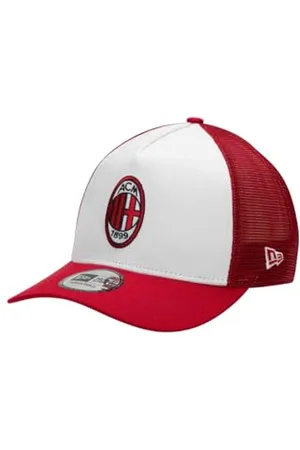 AC Milan Czapka z daszkiem New Era X Logo Oficjalny produkt dla kobiet i mężczyzn, , Taglia unica-XXS