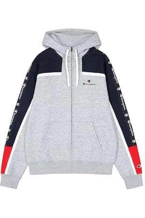 Champion Legacy Retro Sport (220333) - Soft Compact Poly Full Zip Bluza z kapturem, , L Mężczyźni FW24, , L