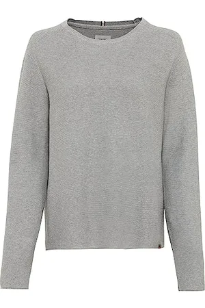Camel Active Damski sweter z dzianiny z czystej bawełny, , XXL