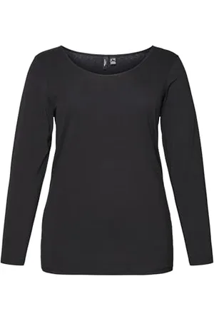 VERO MODA Vmpaxi LS miękki U-Neck-S Curve Noos damski dekolt w kształcie litery U, , 42-44