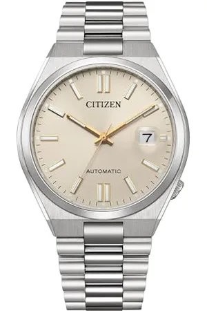 Citizen Automatyczny zegarek NJ0151-88W, srebrny, nowoczesny, , Nowoczesny