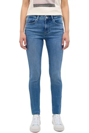 Mustang Styl damski Shelby Skinny dżinsy, rozmiar M niebieski 402, 33W x 32L, , 33W / 32L