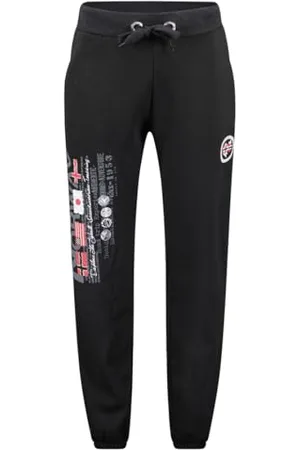 Geographical Norway Maturo Men Maturo Men Spodnie Jogging Style - Miękka wygodna odzież sportowa - Męska odzież bawełniana - Jesień Zima Wiosna Lato ( S), , S