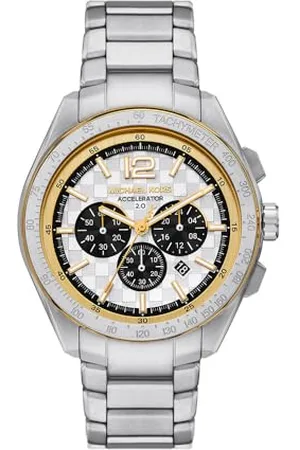 Michael Kors Męski analogowy zegarek kwarcowy z paskiem ze stali nierdzewnej MK9188, , bransoletka