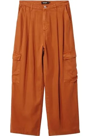 Desigual Pant_Ural, 1008 Crudo beżowe, M, , M