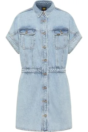 Lee Damska sukienka koszulowa Rider Casual Dress, , XXL, , XXL