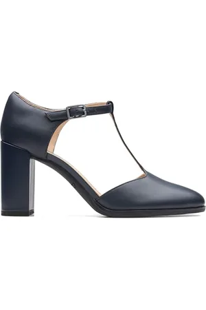 Clarks Damska pompka Freva85, granatowa, 40 EU, , 40 EU