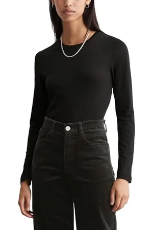 Marc O’ Polo Marc OPolo Denim damska koszulka z długim rękawem z bawełny organicznej Slim Fit, , XXS