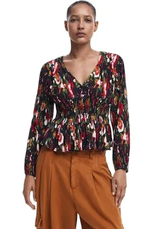 Desigual BLUS_KANAZAWA, 2000 Negro, L, , L