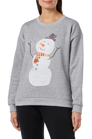 VILA VIHOLY Christmas L/S Sweat Top, , XS
