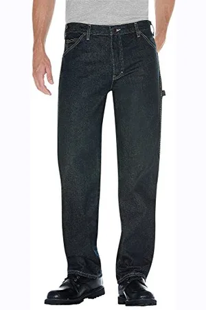 Dickies Męskie dżinsy stolarskie, swobodny krój, 38W / 34L