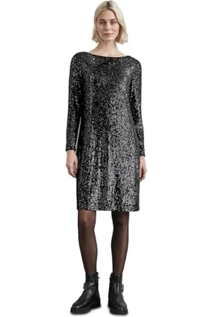 Street one Party Sequins Dress Solid, , 42