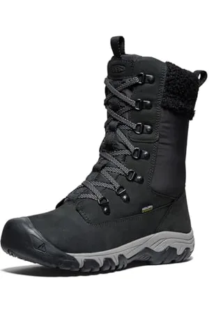 Keen Damskie buty Greta High Boot wodoodporne śniegowe, czarne/czarne, 8 UK, , 41 EU