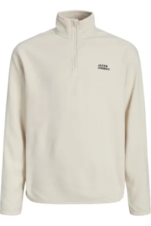 JACK&JONES JUNIOR JJEANGUS Fleece Quarter Zip JNR polar, , 140
