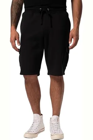 JP 1880 JP1880 Męskie duże rozmiary odzież męska L-8XL Sweat-Cargobermuda, elastyczny ściągacz, kieszenie cargo, , 4XL
