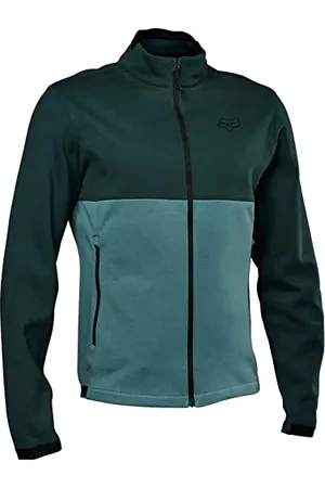 Fox Racing Bluza uniseks Ranger Fire Fleece Crew Sweatshirt, szmaragdowozielona, rozmiar S