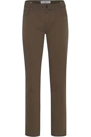 Brax Style Cadiz Marathon spodnie męskie z pięcioma kieszeniami w stylu Cadiz, khaki, 44W / 34L
