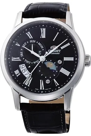 Orient Classic Sun & Moon męski automatyczny zegarek ręczny nakręcany AK00, , Klasyczny